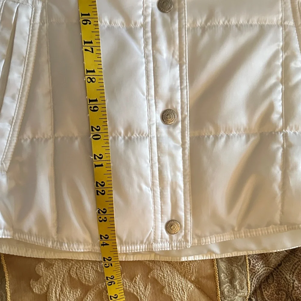 Tommy Hilfiger Women's white trucker Puffer Jacket - Picture 6 of 9